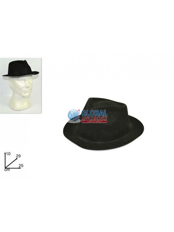 CAPPELLO BOSS FLOC NERO