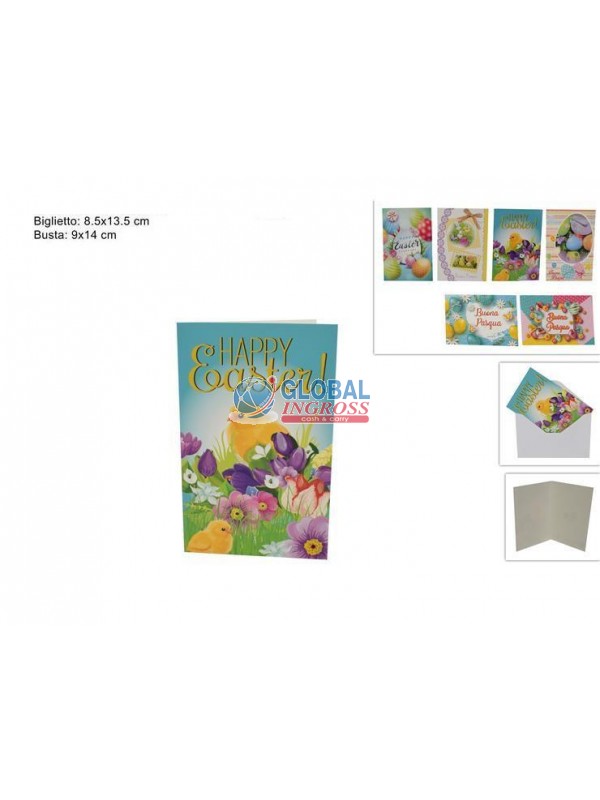 BIGLIETTO PASQUA 13x8,5