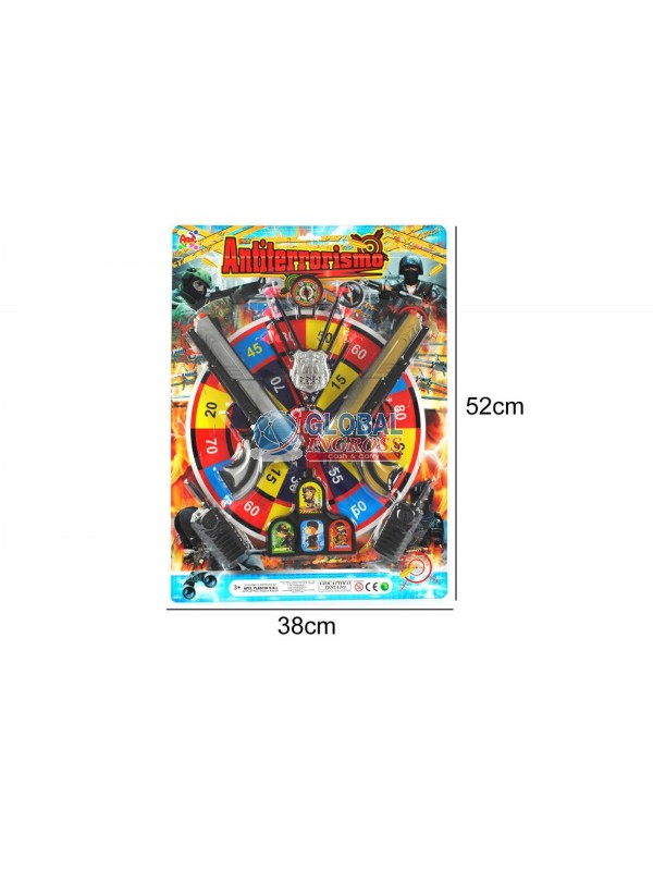 SET 2 PISTOLE ANTITERRORISMO