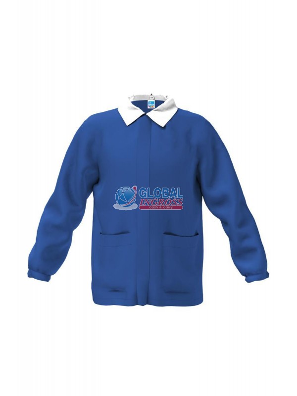 CASACCA 90 BLU SENZA STAMPA 11anni