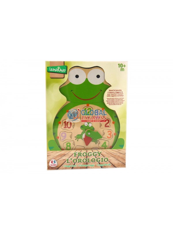 OROLOGIO LEGNO RANA