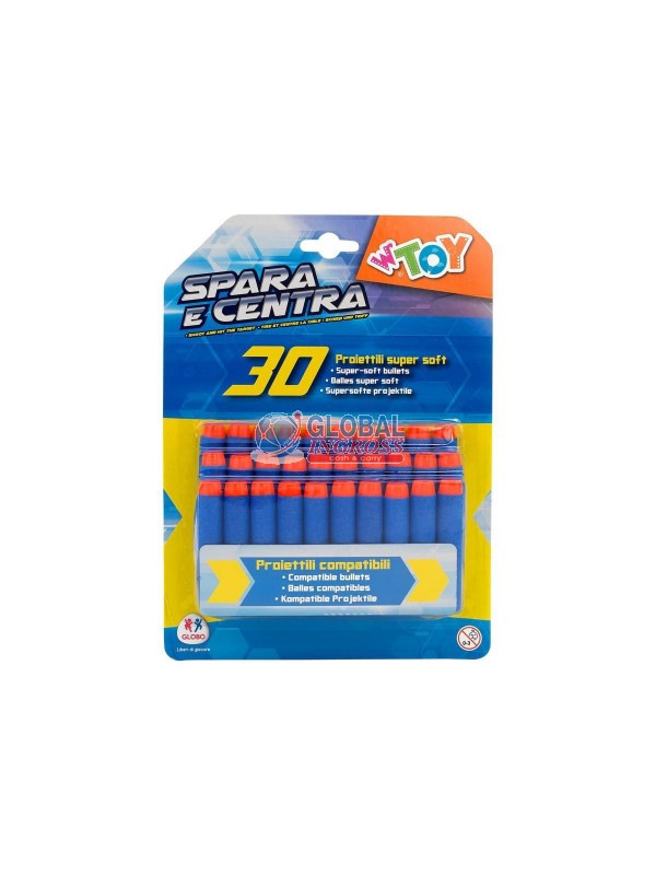 PROIETTILI SOFFICI 30pz