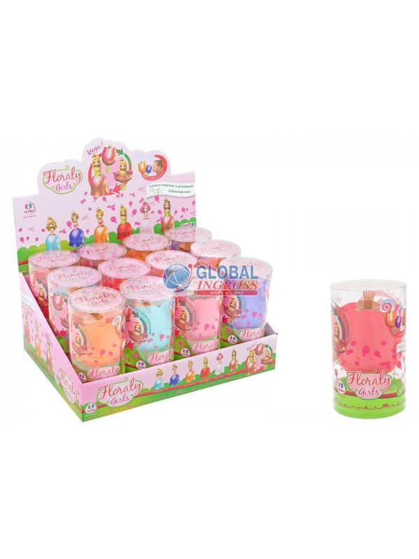 BAMBOLINA FLORALY GIRLS20cm