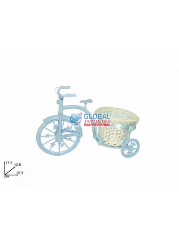 TRICICLO C/CESTA CELESTE