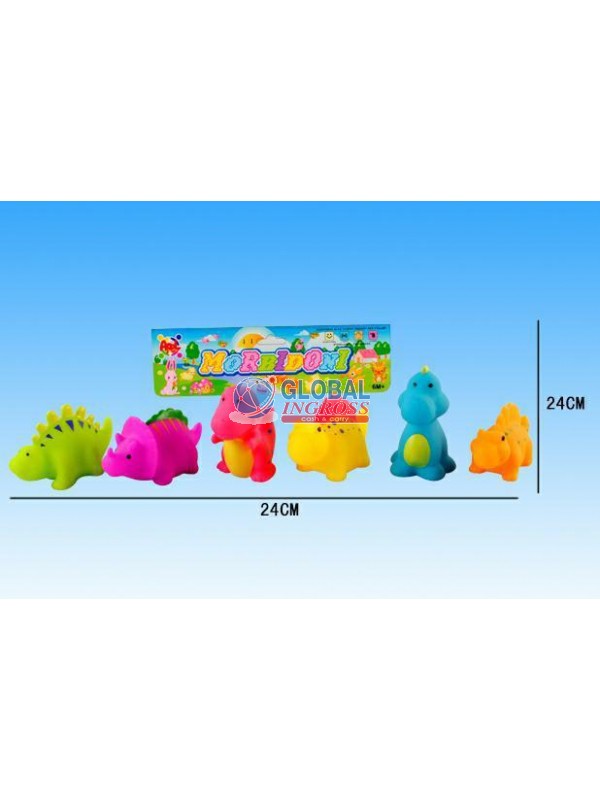 SET 6 DINOSAURI MORBIDONI