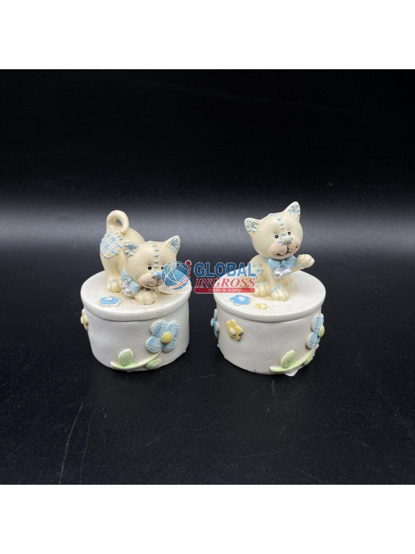 COFANETTO GATTINI AZZURRI