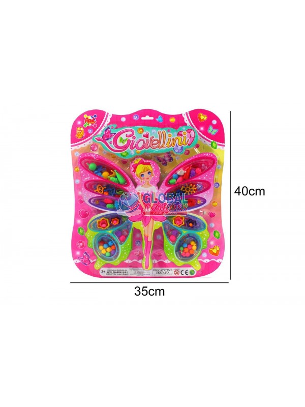 PERLINE FARFALLA CORALLINI