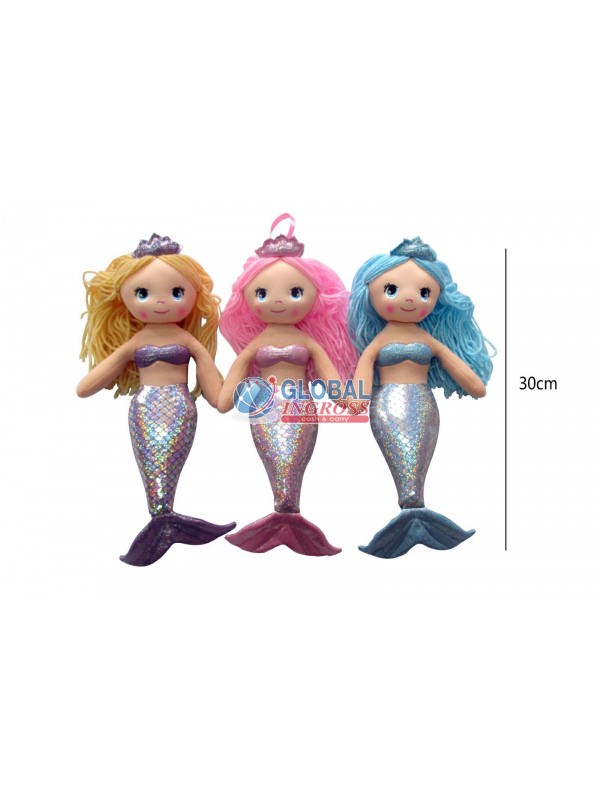 PELUCHE SIRENA 30cm