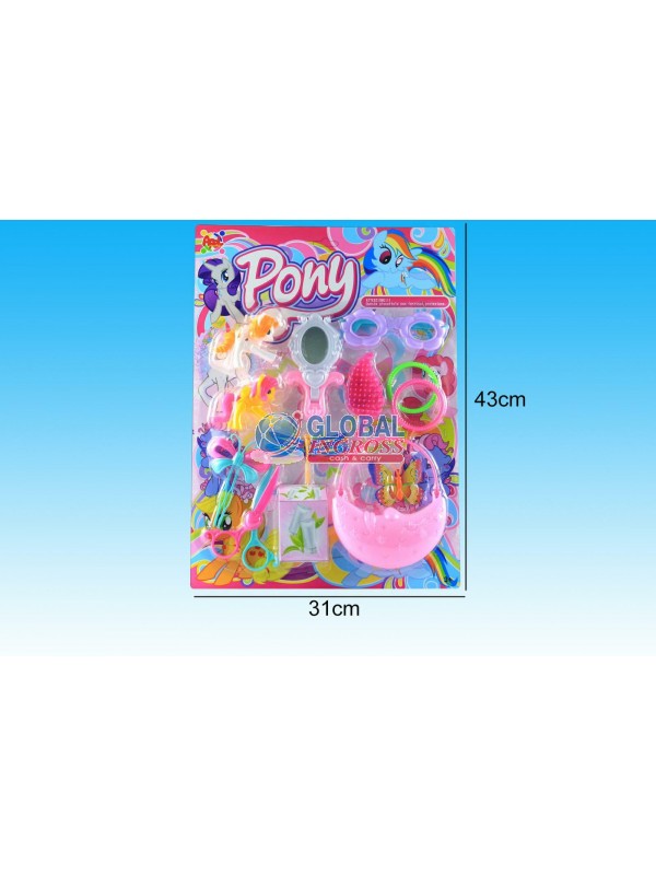 SET BELLEZZA C/PONY