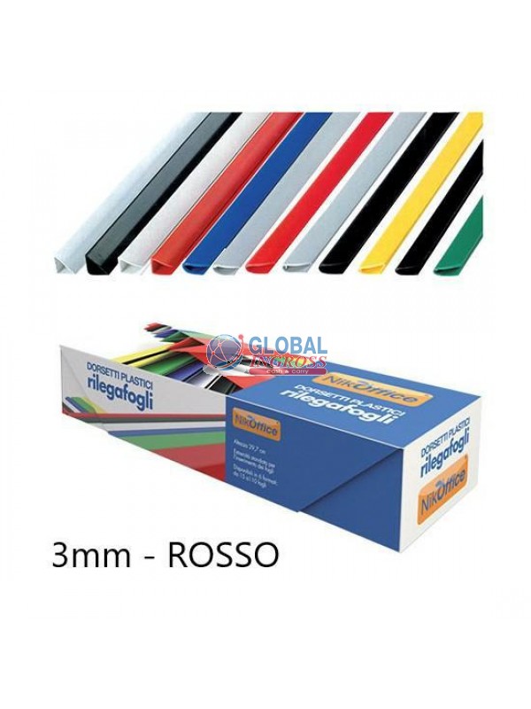 DORSINO 3mm ROSSO NIK
