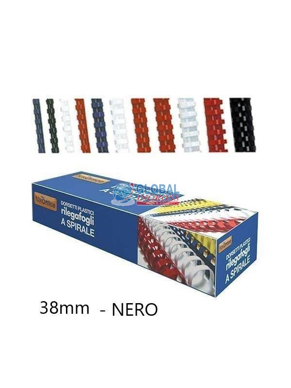 SPIRALE 38mm NERO NIK