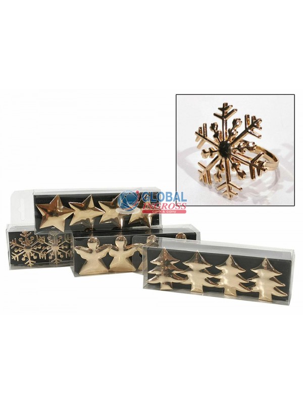 FERMATOVAGLIOLI ORO 4pz