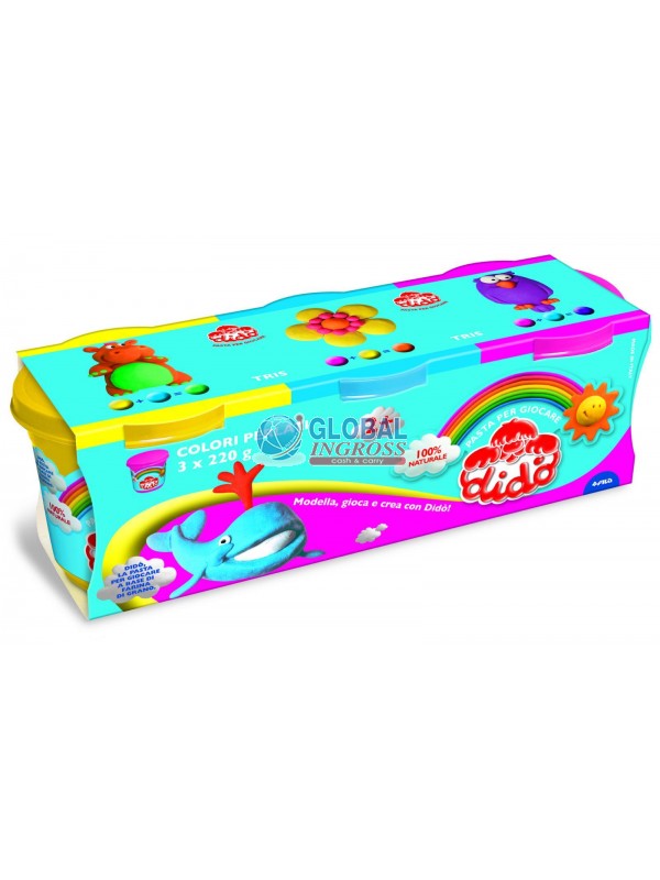 DIDO' TRIS BARATTOLI 220gr GIA/AZZ/MAG