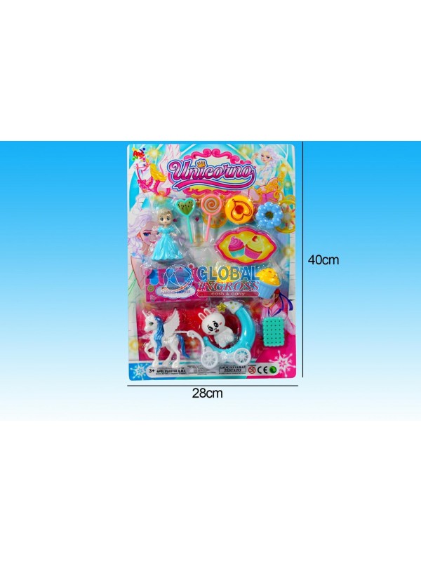 SET UNICORNO IN BLISTER