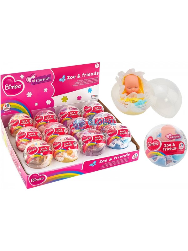 BAMBOLINA IN SFERA 11cm