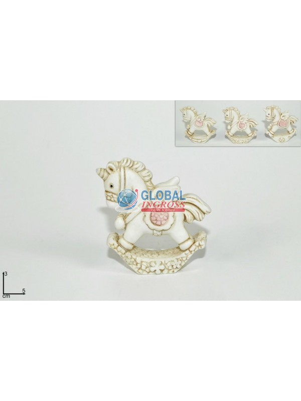 CAVALLUCCIO ROSA 5cm