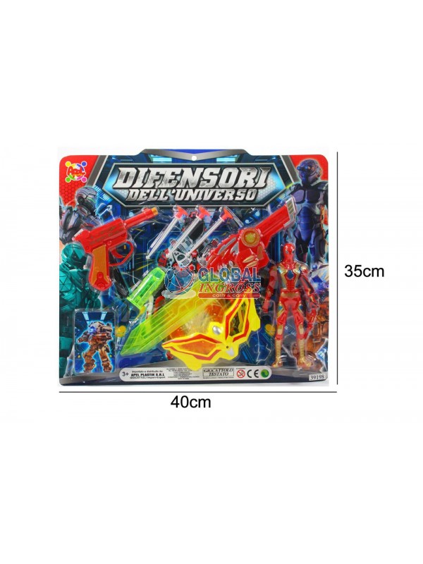 PERSONAGGIO C/PISTOLA ESPADA