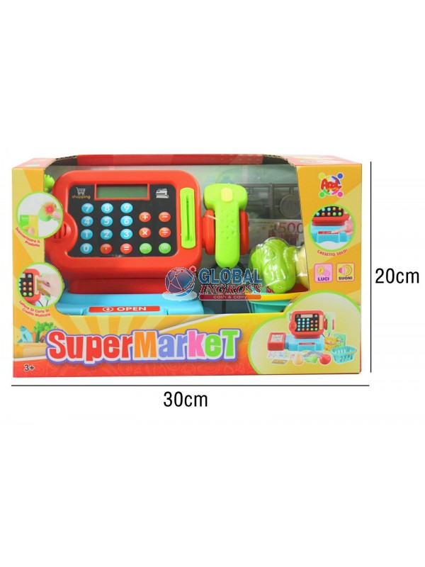 REGISTRATORE CASSA C/LUCI E SUONI