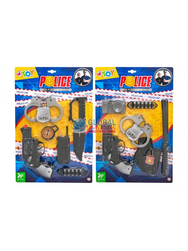 SET POLIZIA C/PISTOLA EACCESSORI
