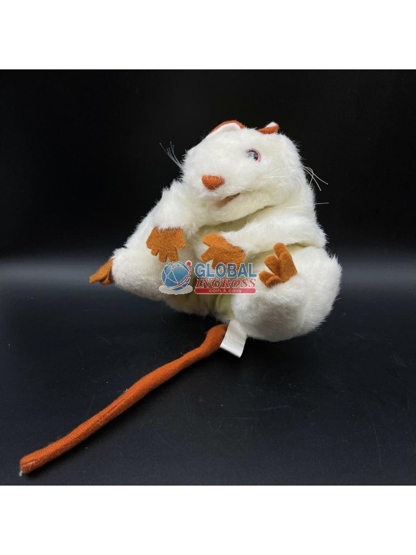 PELUCHE TOPO BIANCO MARIONETTA