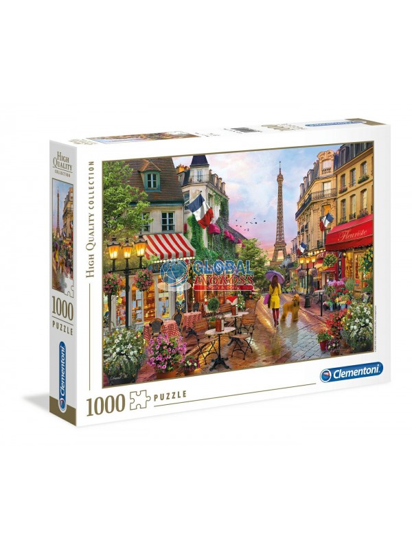 PUZZLE 1000 FLOWERS IN PARIS.