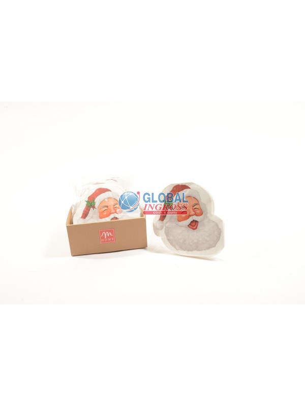 TOVAGLIOLI NATALE SAGOMA BABBO 15pz