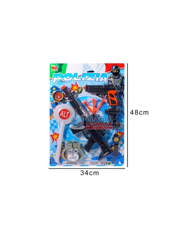 SET POLIZIA IN BLISTER