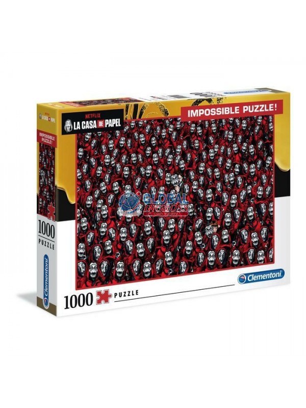 PUZZLE 1000 CASA DI CARTA IMPOSSIBLE.