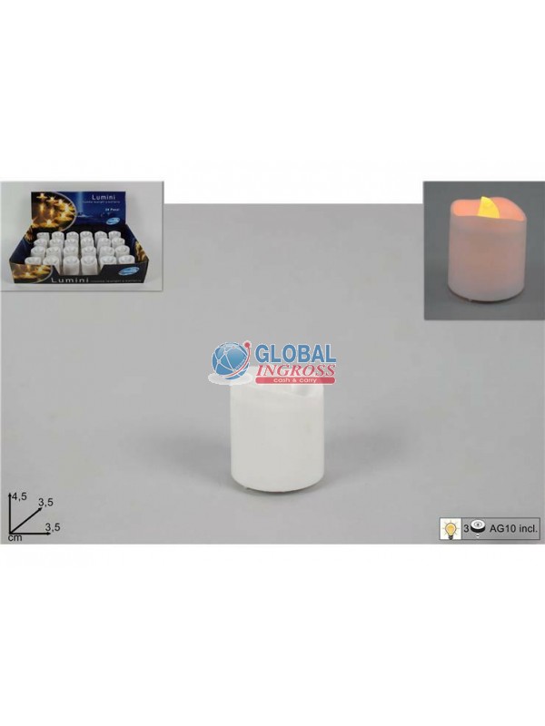 LUMINO BIANCO LED 4cm