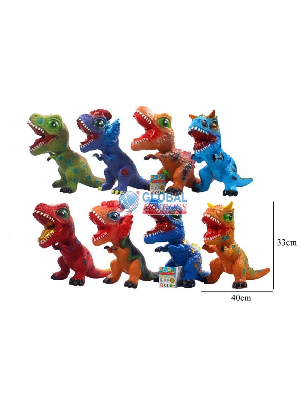DINOSAURO C/VOCE 33cm