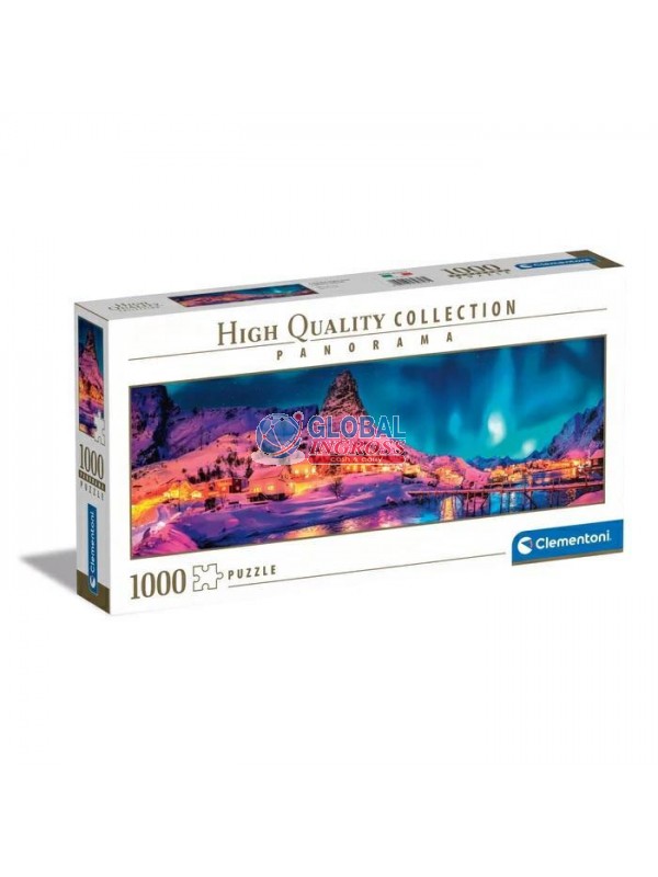 PUZZLE 1000 PANORAMA COLORFUL NIGHT OVER