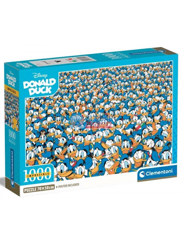 PUZZLE 1000 IMPOSSIBLE DONALD DUCK