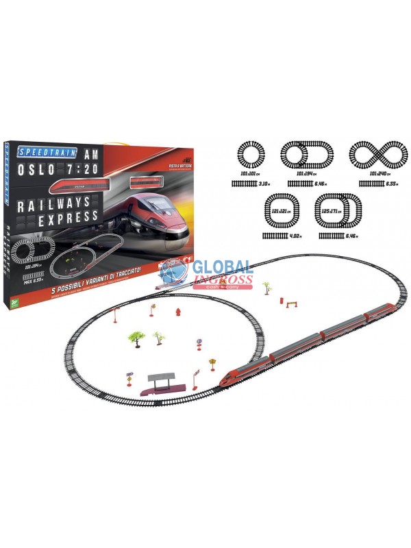 PISTA TRENO 1:43