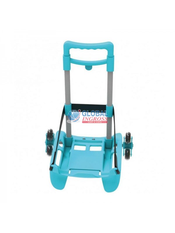 TROLLEY BE BOX SEVEN 3 ruote AZZURRO