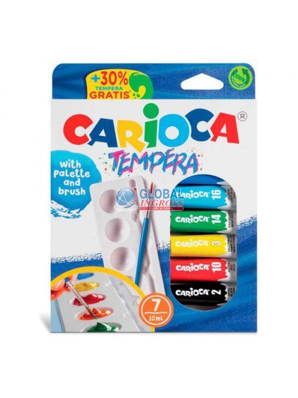 TEMPERA CARIOCA 10ml 7 COLORI
