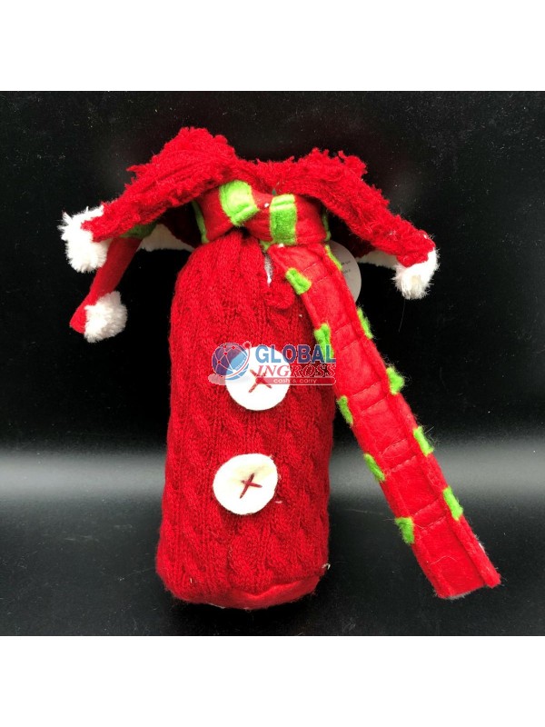 PORTABOTTIGLIA VESTITO NATALE  .m