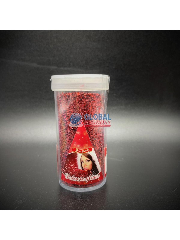 GLITTER TUBETTO ROSSO
