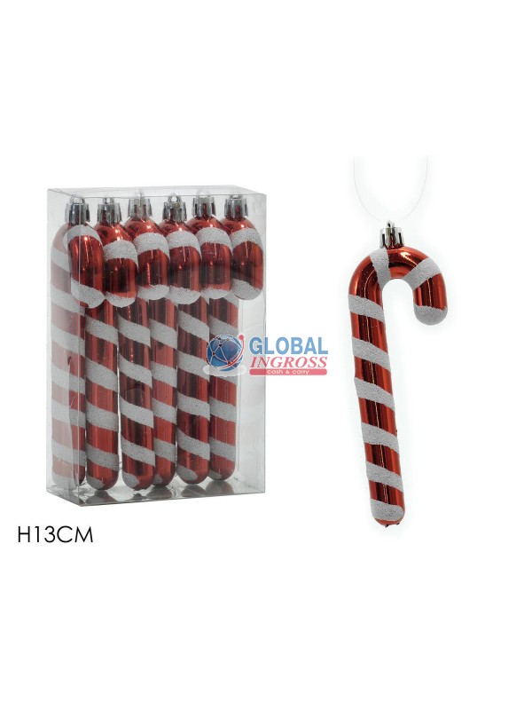 APPENDINI BASTONCINO CANDY 13cm 6pz