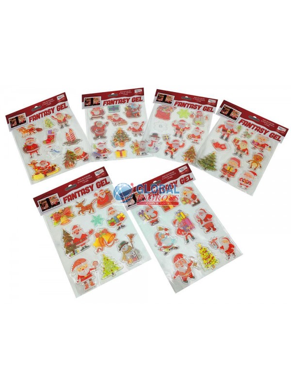 STICKER GEL NATALE