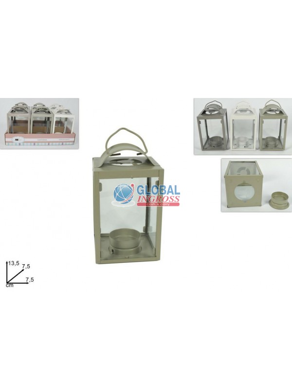 LANTERNA 13cm 3 COLORI