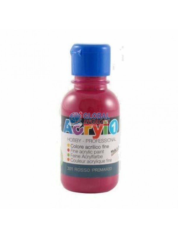 TEMPERA ACRYL ROSSO PRIMARIO 125ml