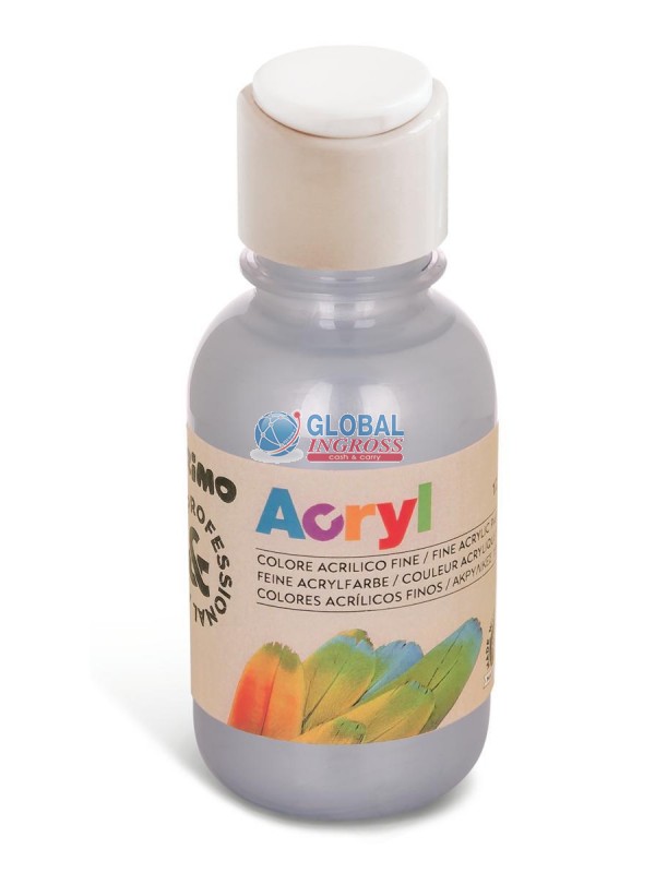 TEMPERA ACRYL ARGENTO 125ml