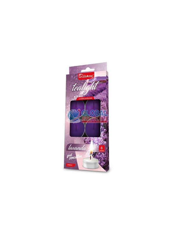 T-LIGHT 8pz LAVANDA