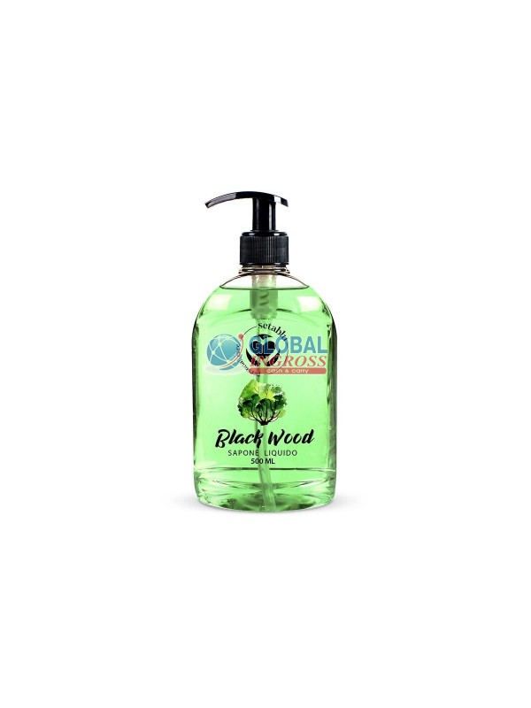SAPONE MANI 500ml CLEARBLACK WOOD