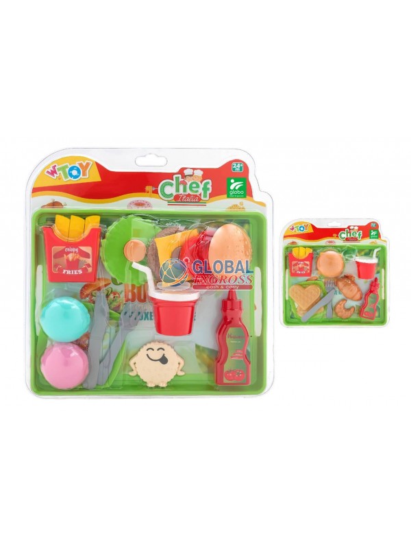 SET PANINO FAST FOOD 19pz