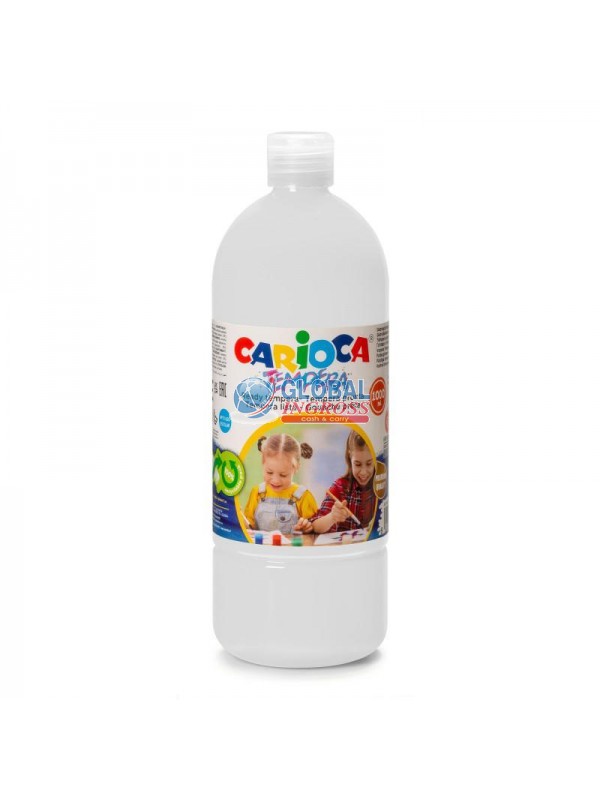 TEMPERA PRONTA CARIOCA 1000ml BIANCO