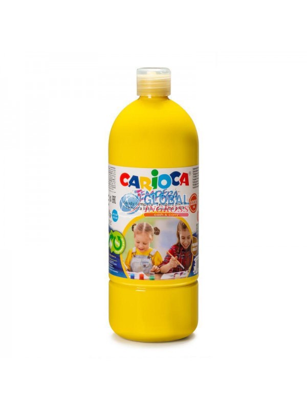TEMPERA PRONTA CARIOCA 1000ml GIALLO PRIMARIO