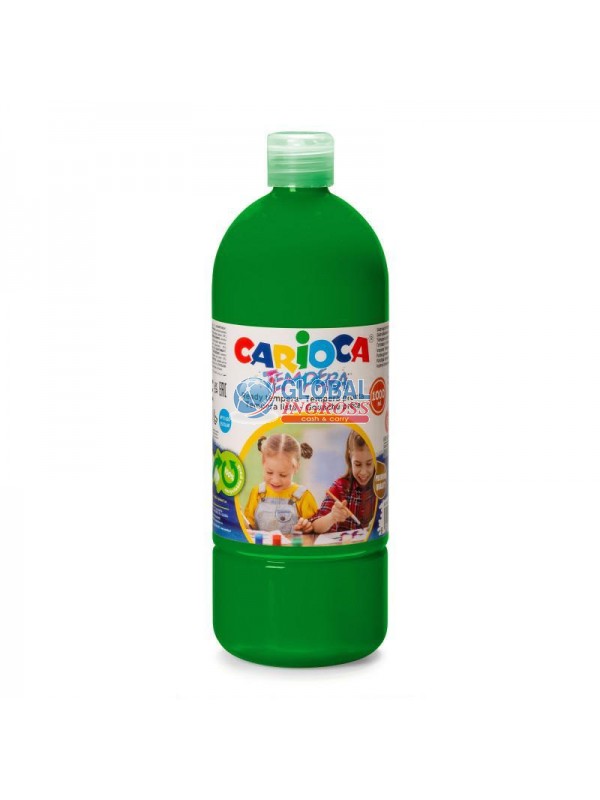 TEMPERA PRONTA CARIOCA 1000ml VERDE BRILLANTE