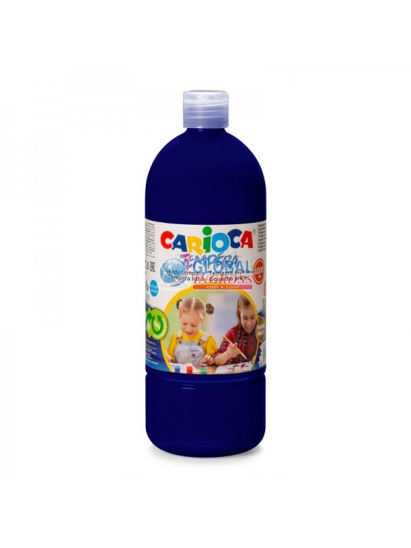 TEMPERA PRONTA CARIOCA 1000ml BLU SCURO