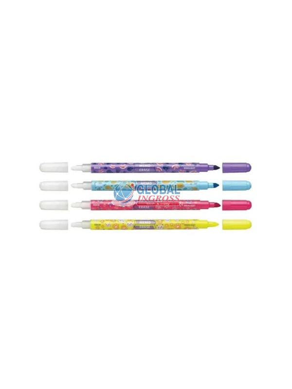 EVIDENZIATORE CANCELLABILE MEMO ERASE CARIOCA colori assortiti